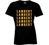 Jack Lambert X5 Pittsburgh Football Fan T Shirt