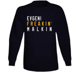Evgeni Malkin Freakin Pittsburgh Hockey Fan T Shirt