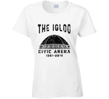 The Igloo Civic Arena Pittsburgh Hockey Fan T Shirt