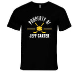 Jeff Carter Property Of Pittsburgh Hockey Fan T Shirt