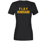 Play Renegade Pittsburgh Football Fan Distressed T Shirt
