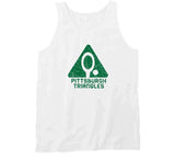 Pittsburgh Triangles Tennis Fan T Shirt