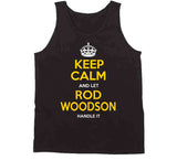 Rod Woodson Keep Calm Pittsburgh Football Fan T Shirt
