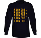 Chad Ruhwedel X5 Pittsburgh Hockey Fan T Shirt