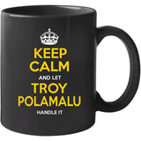 Troy Polamalu Keep Calm Pittsburgh Football Fan T Shirt