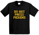 Do Not Press Pickens George Pickens Pittsburgh Football Fan T Shirt