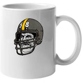 Jack Lambert Lunatic Caricature Pittsburgh Football Fan T Shirt