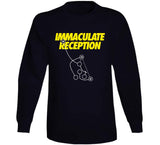 Pittsburgh Football Fan Immaculate Reception Franco Harris T Shirt