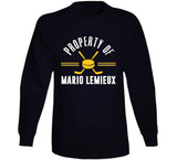 Mario Lemieux Property Of Pittsburgh Hockey Fan T Shirt