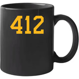 412 Area Code Pittsburgh Hockey Fan T Shirt