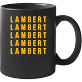 Jack Lambert X5 Pittsburgh Football Fan T Shirt