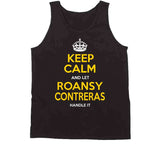 Roansy Contreras Keep Calm Pittsburgh Baseball Fan T Shirt