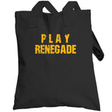 Play Renegade Pittsburgh Football Fan Distressed T Shirt
