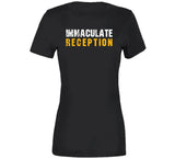 Franco Harris Immaculate Reception Pittsburgh Football Fan Distressed T Shirt