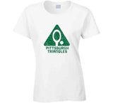 Pittsburgh Triangles Tennis Fan T Shirt