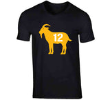 Terry Bradshaw Goat 12 Pittsburgh Football Fan T Shirt