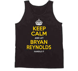 Bryan Reynolds Keep Calm Pittsburgh Baseball Fan T Shirt