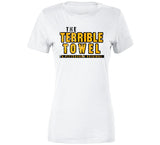 Pittsburgh Terrible Towel Football Fan Distressed T Shirt