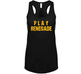 Play Renegade Pittsburgh Football Fan Distressed T Shirt