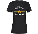 John Marino Property Of Pittsburgh Hockey Fan T Shirt