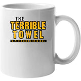 Pittsburgh Terrible Towel Football Fan Distressed T Shirt