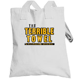 Pittsburgh Terrible Towel Football Fan Distressed T Shirt