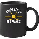 Ron Francis Property Of Pittsburgh Hockey Fan T Shirt