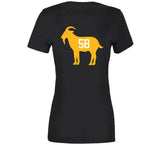 Kris Letang Goat 58 Pittsburgh Hockey Fan T Shirt