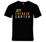 Jeff Carter Freakin Pittsburgh Hockey Fan T Shirt