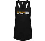 Pittsburgh Runs On Lombardi Football Fan T Shirt