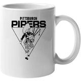 Retro Aba Pittsburgh Pipers Retro Basketball Logo T Shirt