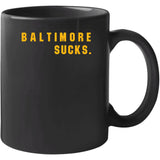 Big Fan Baltimore Sucks Pittsburgh Football Fan T Shirt