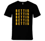 Jerome Bettis X5 Pittsburgh Football Fan T Shirt