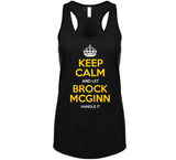 Brock McGinn Keep Calm Pittsburgh Hockey Fan T Shirt
