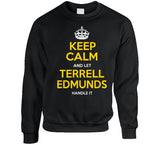 Terrell Edmunds Keep Calm Pittsburgh Football Fan T Shirt