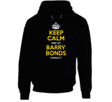 Barry Bonds Keep Calm Pittsburgh Baseball Fan T Shirt
