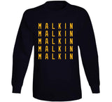 Evgeni Malkin X5 Pittsburgh Hockey Fan T Shirt
