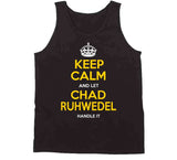 Chad Ruhwedel Keep Calm Pittsburgh Hockey Fan T Shirt