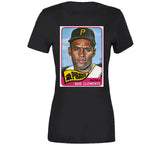 Roberto Bob Clemente Baseball Playing Card Pittsburgh Fan T Shirt