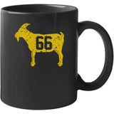 Mario Lemieux Pittsburgh Hockey Fan Goat Distressed T Shirt