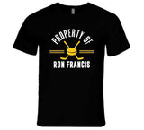 Ron Francis Property Of Pittsburgh Hockey Fan T Shirt
