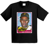 Roberto Bob Clemente Baseball Playing Card Pittsburgh Fan T Shirt