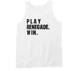 Play Renegade Win Pittsburgh Football Fan Distressed V2 T Shirt