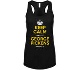 George Pickens Keep Calm Pittsburgh Football Fan T Shirt