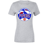 Cool ABA Pittsburgh Pipers Retro Basketball T Shirt