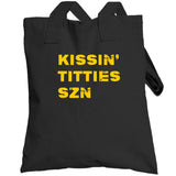 Mitchell Trubisky Kissin Titties Szn Pittsburgh Football Fan T Shirt