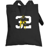 Franco Harris 32 Goat Immaculate Reception 50th Anniversary Pittsburgh Football Fan T Shirt