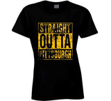Straight Outta Pittsburgh Football Fan T Shirt