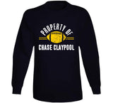 Chase Claypool Property Of Pittsburgh Football Fan T Shirt
