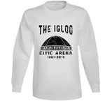 The Igloo Civic Arena Pittsburgh Hockey Fan T Shirt